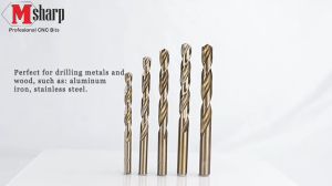 Mata Bor Besi 4mm HSS Kobalt Drill Bits HSS Cobalt Diameter 4mm