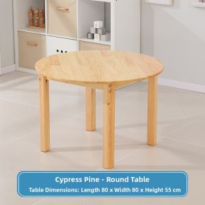 Multifunctional Kids Wooden Study Table Chair Set
