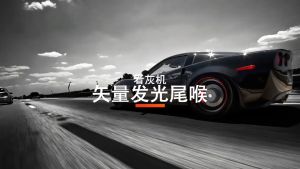 Universal Car Modified Exhaust Muffler Tip Pipe LED Red Blue Light 63mm 89mm Inlet Carbon Fiber Exhaust Muffler Tips