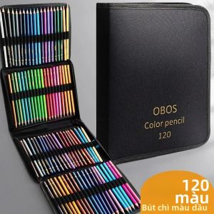 Bộ Bút Chì Màu - 48/72/120/200 Cây Bút Chì Dầu & Màu Nước Kèm Túi Vải Dụng Cụ Vẽ Chuyên Nghiệp Dùng Để Phác Thảo Và Vẽ Tranh