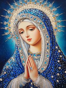 Huacan New Arrival 5D Diy Diamond Painting Portrait Full Drills Rhinestones Mosaic Embroidery Handmade Gift