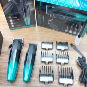 VGR Tông đơ chấn viền cao cấp VGR 906 - Tăng tốc công suất 9000 vòng pin Lithium Ion 2000mAh lưỡi titan sắc nét thời gian sử dụng 240 phút