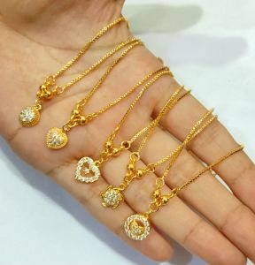 COD Kalung Anak Cewe Lapis Emas Model Korea Murah Hadiah Terbaik Aksesoris Fashion Kalung