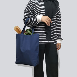 Tas belanja lipat totebag polos wanita shopping bag cewek tas tenteng sayuran dan buah waterproof