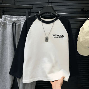 Childrens Long Sleeve T-Shirt Spring Autumn New Style Base Shirt Boy Girl Monkey King Print Cotton Casual Top for Kids