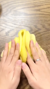 พริกไทยดำมันฝรั่งบด Sparkling Gum Schlem Small Hongbook Slime มือเดียวกัน Unpressure ควบคุมฟองกาวดูดนิ้ว