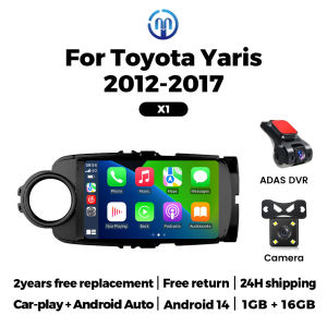 MEKEDE Carplay WIFI Stereo Android System For Toyota Yaris 2012 2013 2014 2015 2016 2017 Car Multimedia Radio GPS Navigation