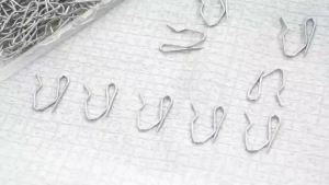 50/100Pcs Metal Curtain Hooks Drapery Pinch Pleat Hook Pins With Clear Box for Window Curtain Door Curtain and Shower Curtain