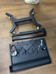 IIKKPP อุปกรณ์สัก Tattoo Rack โต๊ะทำงานสัก เข็มสักที่ถอดออกได้ Tattoo Arm Carrier