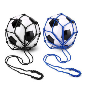 Soccer Practice Equipment Football Kick Trainer Net Kicker for Youth and Adults with Adjustable Features and Durable Frame