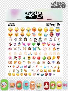 Original MiaoMiao Nail Art Stickers Popular Emojis Cute Cartoon Design High Quality Beauty Handmade Journaling Material