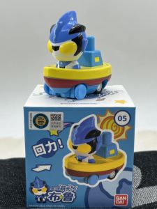 Bandai Authentic Ultraman Ultraman Happy Park Cute Flying Car Digasello Gomora Warrior Model Toy Car