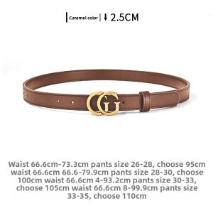 BILLI ZILLY | Leather Thin Belt Black