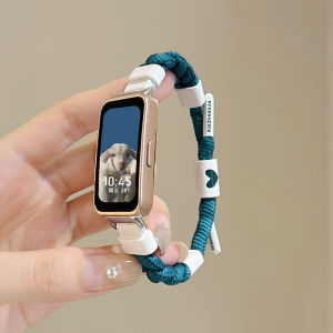 YUNDINGCHUANGXIANG | New Weaving Replacement Strap for Huawei Bands 8/9/10 and Honor Band 7/6 Pro