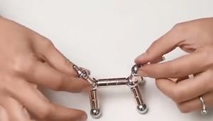 Mainan Fidget Pen Multifungsi Metal Magnetik Pulpen Anti Stress