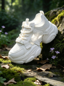 Josiny | Breathable Chunky Heel Shoes