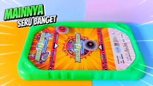 [ABANG] Mainan Papan Arena Gangsing Tarung Plus Gangsing