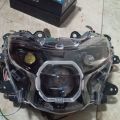 REFLEKTOR BILED TURBO MIO GEAR 125 SET LAMPU TEMBAK D2LASER. 