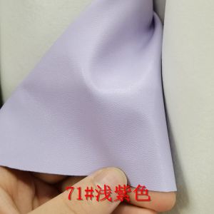Color Pu Soft Leather Fabric Garment Leather Cos Soft Elastic Force Textured Lambskin Garment Leather/Soft Upholstery Leather