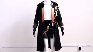 Anime Female Trailblazer Cosplay Costume Suit Fancy Dress Trailblazer Trench Wig Hallowen Clothing