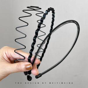 Womens Hairband Anti-slip Hair Clip Toothed Face Washing Headband Hairdressing Accessories  out Design Original Creation