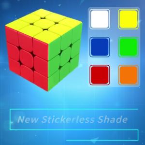 3x3x3 Magic Cube Stickerless Rubiks Cube Puzzle Professional Speed Cubes Educational toys 4.9 27K Ratings 107.5K S