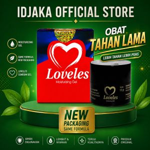 Loveles Moisturizing Gel Asli Original Obat Kuat Oles Stamina Pria Tahan Lama Kesehatan Seksual