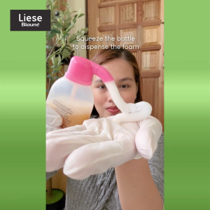 Liese Blauné Creamy Foam Color (Natural Matt Ash) – DIY Gray Hair Dye Mess-Free Lasting Color