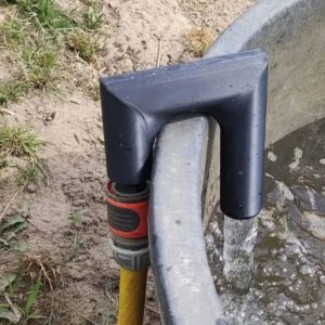 3D Printed Weatherproof Pool Filler Hook Water Hose Holder Pipe Rack Organizer for Backyard Farm Park Lawn Fence