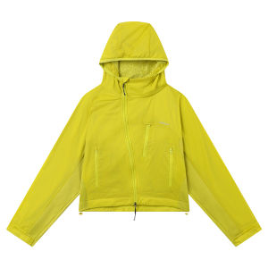 CryingCenter | Thermal Locking Hooded Short Jacket Long Sleeve