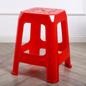 Thickened Plastic Stool Home Adult Dining Room Chair