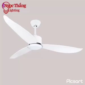 Quạt Trần 3 Cánh Trang Trí Sảnh Phòng Khách Cao Cấp VF400T Ngọc Thắng (Kèm remote điều khiển từ xa)