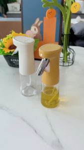 Oil Spray Pot Multi-Purpose Spray Kitchen Household Oil Spray Pot Olive Oil Cooking Oil Barbecue Oil Control Atomized Glass