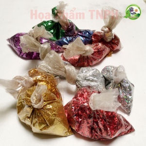 Bột Nhũ Rắc Kim Tuyến Lấp Lánh Nhiều Màu Túi 100 g Sử Dụng Làm Đồ Handmmade Thủ Công Trang Trí Chất Lượng Độ Bóng Cao An Toàn Không Độc Hại
