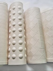 High-End European Style Rubber Mat Non-Slip Bath Room Hotel Commercial Use Bathroom Tub Mat Shower Mat Bathroom Floor Mat