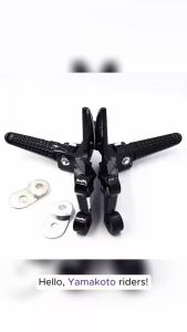 Motorcycle Raider150 Rear Footrest Aluminum Alloy 1 Pair Motorcycle Parts Accessories