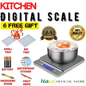 Digital Scale Weight Scale LCD Portable Mini Electronic Scales Kitchen Food Weighing Scale Penimbang Dapur
