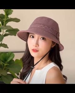 Korean fashion bucket hat Fishermans Hat Breathable Sun Protection Hat Summer foldable hat