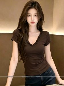 Sleek V-Neck Slimming T-shirt