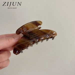 Fancy Shark Clip Acetic Acid Hairpin Internet Celebrity Retro Updo Large Grip Barrettes Female Head Clip Hair Accessories