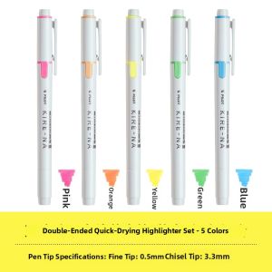 Pilot | Quick Drying Dual Tip Colored Highlighter