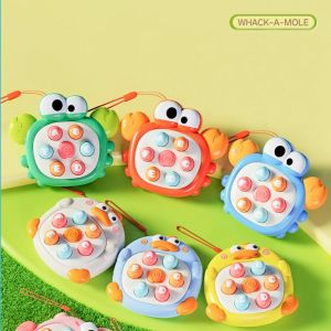IDMU94789 Mini Stress Relieving Puzzle Toy Portable Handheld Interactive Game Developmental Toy Cute Colorful Whack Game Toys For 3-12 Years Old Boys Girls