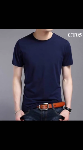 ( ❤️Hot Sale❤️ * ) Áo thun nam tay ngắn cổ tròn dáng body vải cotton mềm mịn Nhiều màu đủ size