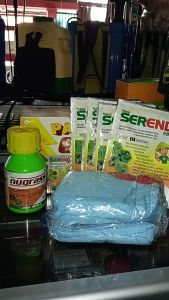 Paket Herbisida Nugrass 250ml + 4 serendy  28 WP 25gr BONUS KAOS