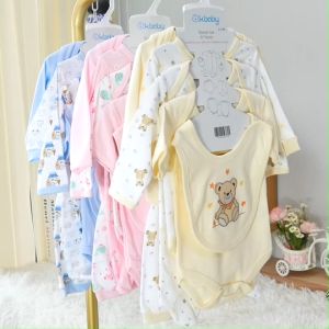 ชุดของขวัญเด็กแรกเกิด ลวดลายน่ารัก เหมาะสำหรับเด็กแรกเกิด 0-3m - ชุดเซ็ต 8 ชิ้น - AT001