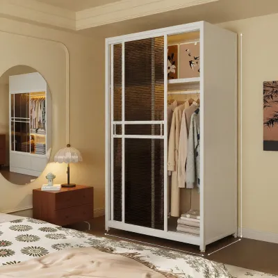 WEIZAN | Durable Sliding Door Wardrobe Steel