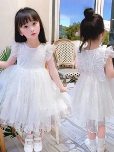 Summer New Girls Dress Puffy Tulle