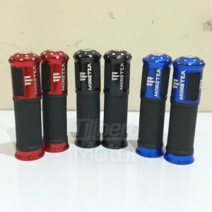 Handgrip Monster Besi Variasi Warna Tidak Licin Stang Universal Semua Motor