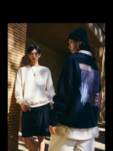 ANTA | Áo Hoodie Nam Kiểu Mỹ Đầy Cá Tính Cổ Tròn