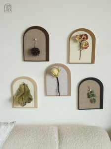 Felt Cork Board Wall Sticker Entrance Key Holder Soft Wood Board Decorative Storage Display Board No Drilling Wall Decoration